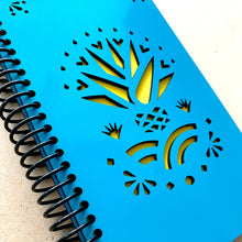 Libreta Agave color verde, media carta