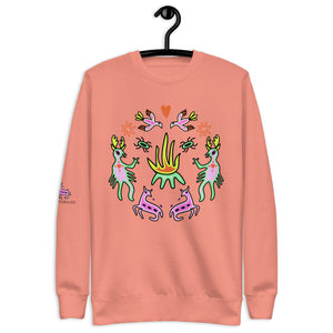 Sudadera de Algodón, huichol.