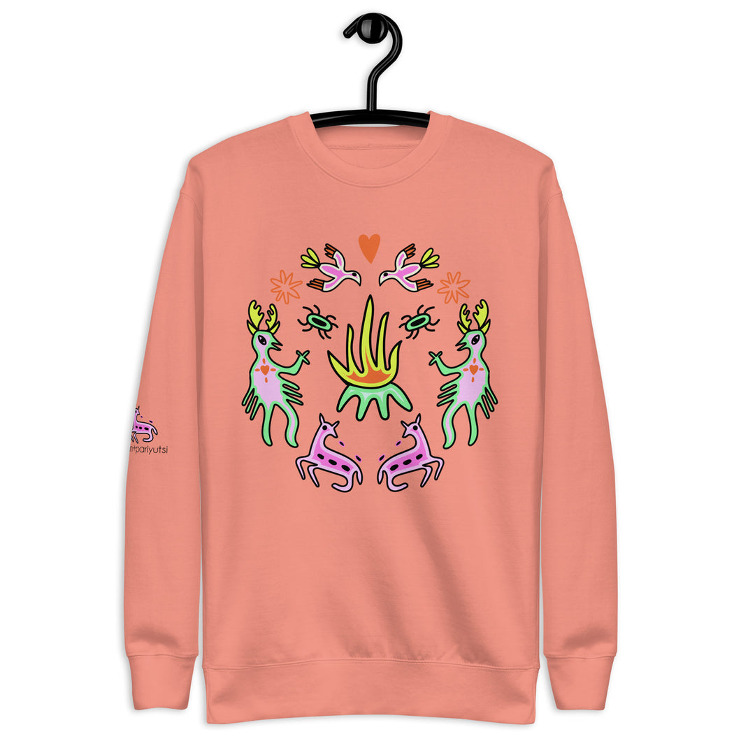 Sudadera de Algodón, huichol.