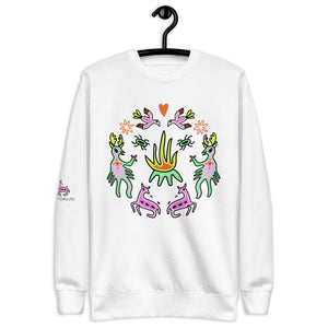 Sudadera de Algodón, huichol.